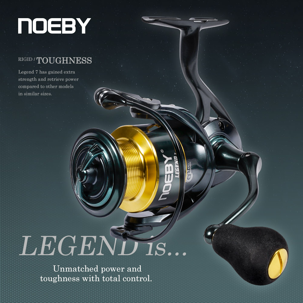 Surf Reel - Noeby moulinet de pêche Spinning 3000