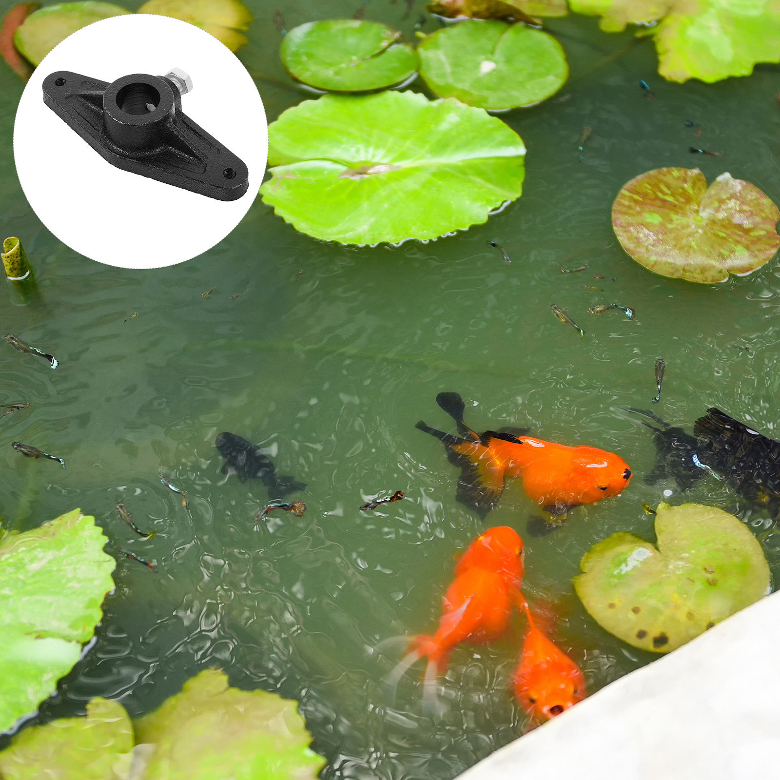 Reel Handle - Manivelle de moulinet de pêche noire