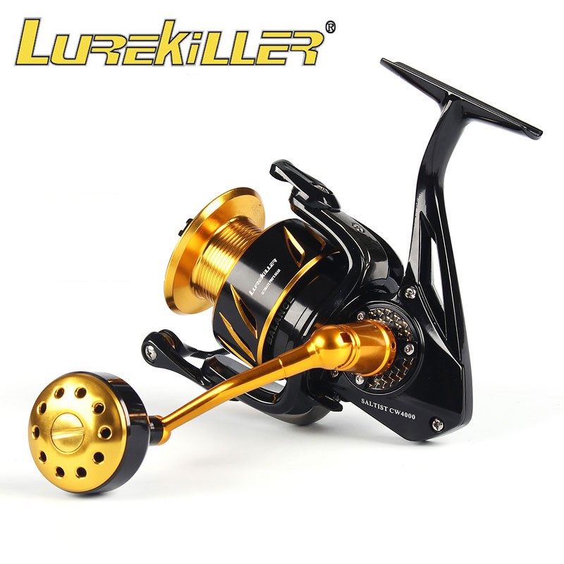 Surf Reel - Lurekiller Moulinet Spinning Entièrement Métallique pour