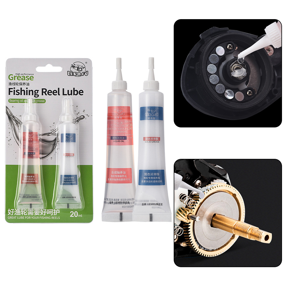 Reel Lubricant - Moulinet de pêche à graisse, soin