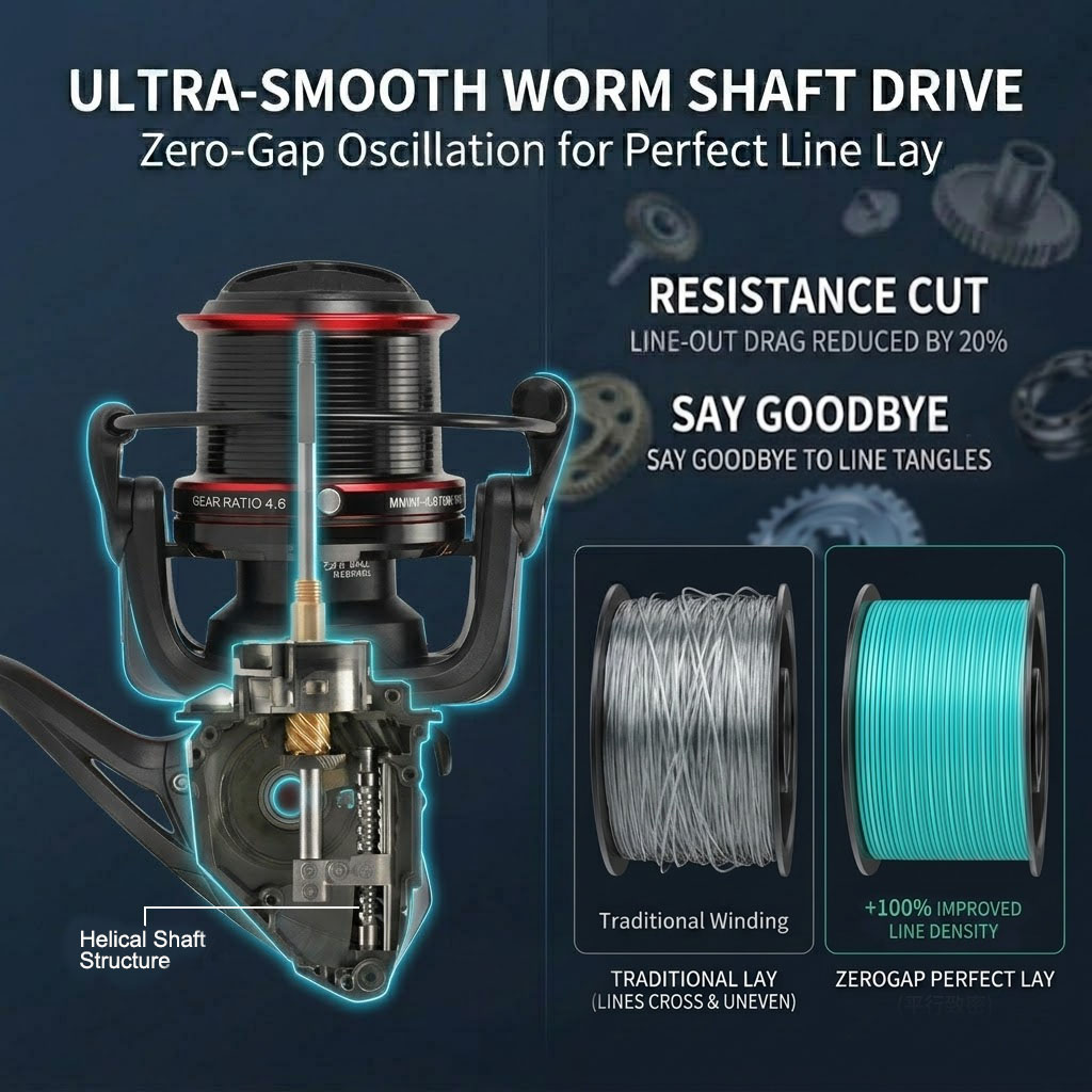 Moulinet de pêche à lancer lon - Surf Reel avis et prix